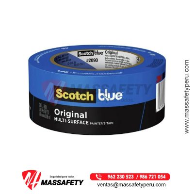 Cinta Masking Tape Azul 50mm x 54,8m Scotchblue 3M