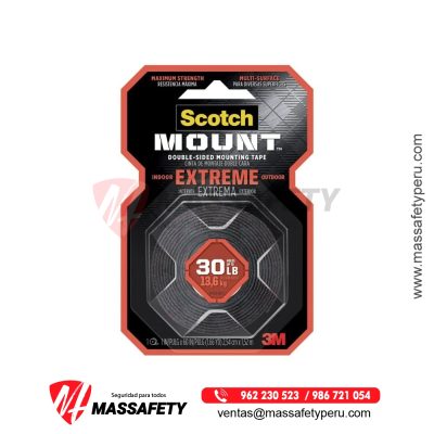 Cinta de doble contacto extrema 3M 25.4mm x 1.52m