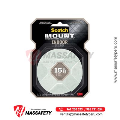Cinta de doble contacto interior 3M 3/4″ x 34.7m