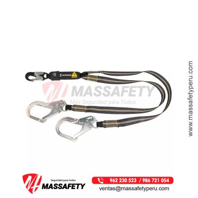 Linea de Vida con Absorción de Energía Arc Flash de 6′ 020-2041 Safewaze