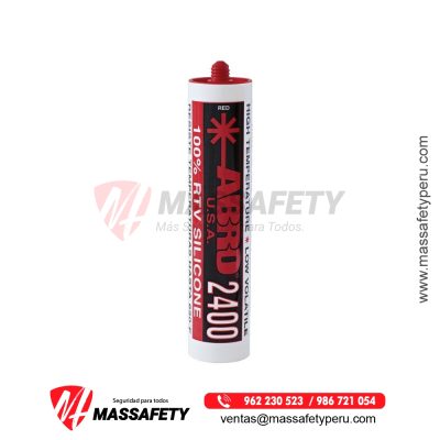 Silicona Automotriz Roja SS-2400 Abro