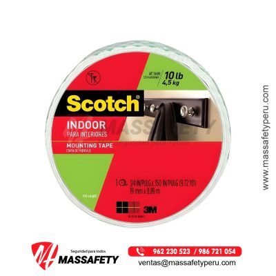 Cinta de doble contacto interior 3M 19mm x 8.9m