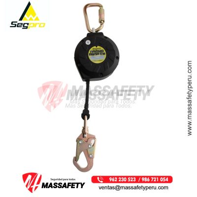 Bloque Retractil Cinta de Nylon De 3 metros 11 FT Segpro