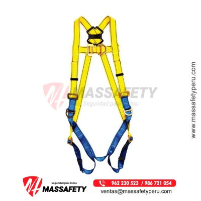 Arnes Integral en H de 4 Aros y 5 Hebillas