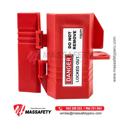 Bloqueo para Enchufe Eléctrico 178x83x83mm Cable Diámetro 13mm Steelpro