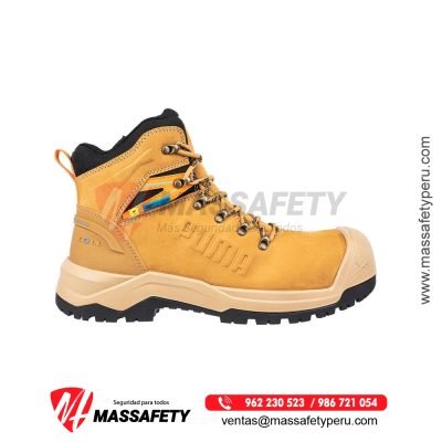 Bota de Seguridad Puma Safety Iron HD Wheat Mid Mostaza