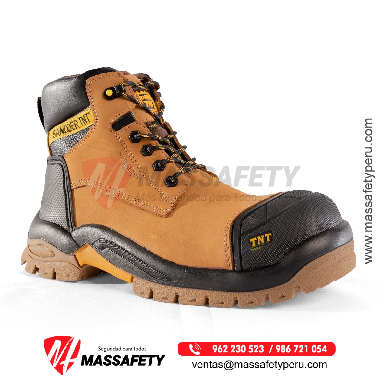 Botín Dieléctrico Templarios SS28D-153 amarillo
