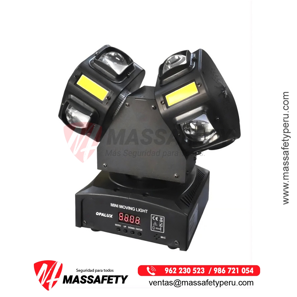 Doble Cabeza Móvil Profesional 120W – Opalux