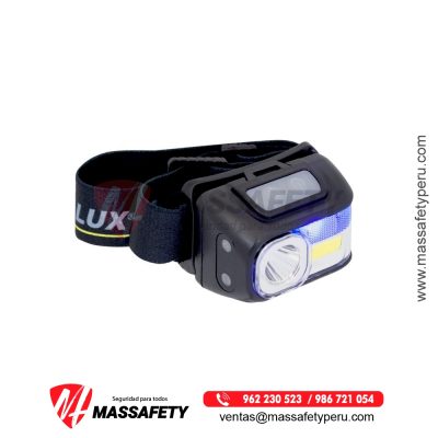 Linterna Frontal LED Recargable con Sensor 3W OP-3663