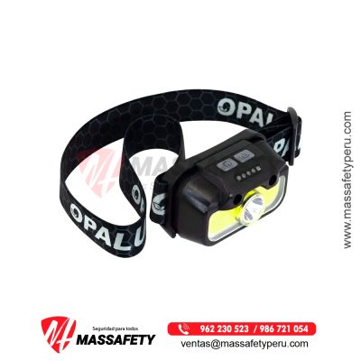 Linterna Frontal LED Recargable con Sensor 3W OP-3667