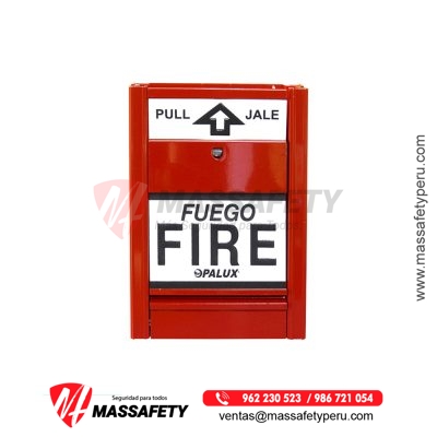 Estación Manual de Alarma contra Incendios PUL-2A Opalux