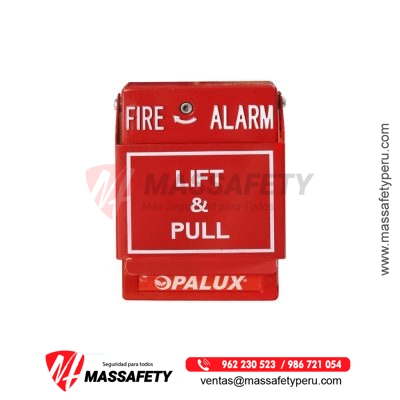 Estación Manual de Alarma contra Incendios PUL-4B Opalux