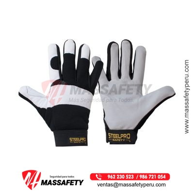 Guante de Seguridad Ejecutivo Negro Steelpro