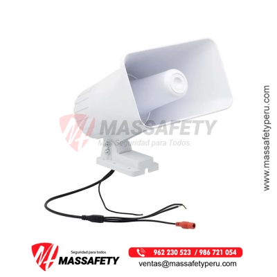Sirena Alarma Comunitaria con Control Remoto OP-58RC Opalux