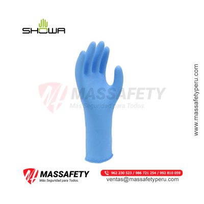Guante Desechable C/AZUL CJA X 25Par 7585 Showa