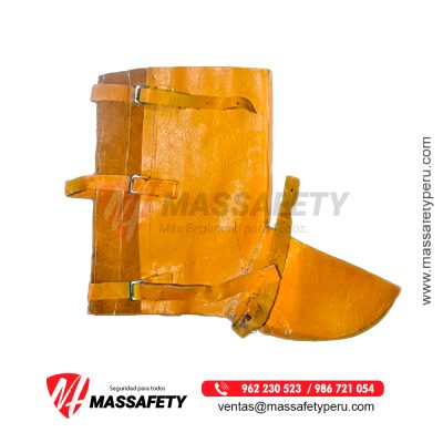 Escarpín de Cuero Res Amarillo