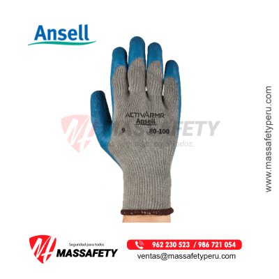 Guantes de Protección Mecánica Ansell PowerFlex 80-100