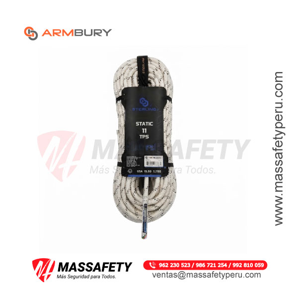 Cuerda Semiestática STATIC TPS 11 mm Armbury