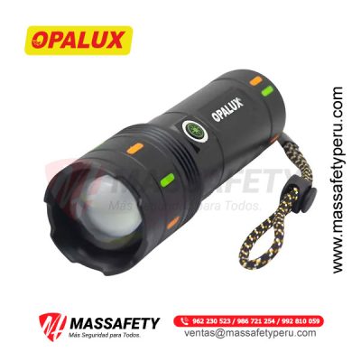 Linterna Táctica Recargable Zoom 15w Opalux OP-1756