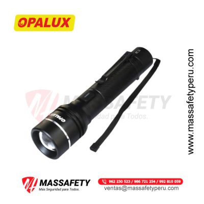 Linterna Táctica Recargable Zoom 15w Opalux OP-8112