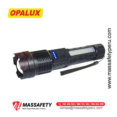 Linterna Táctica Recargable Zoom 10w Opalux OP-6645