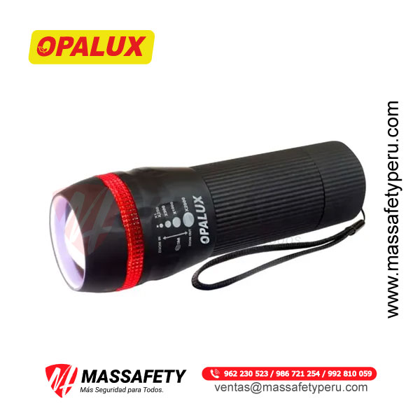 Linterna Recargable Zoom 1w Opalux OP-6605