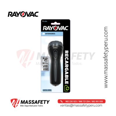 Linterna Recargable Rayovac Mini RECMINI220VR