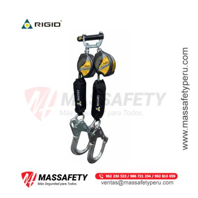 Bloque Retractil Doble N-9327-06 / 1.8 m (6 ft) Rigid