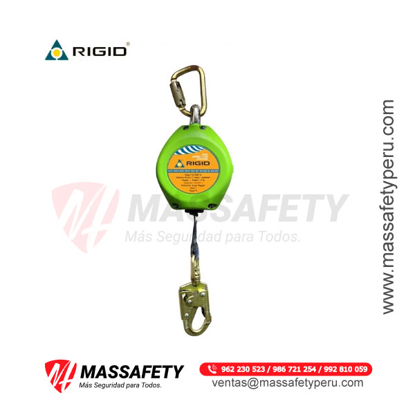 Bloque Retractil N-9320-20 / 6 m (20 ft) de Cinta Rigid