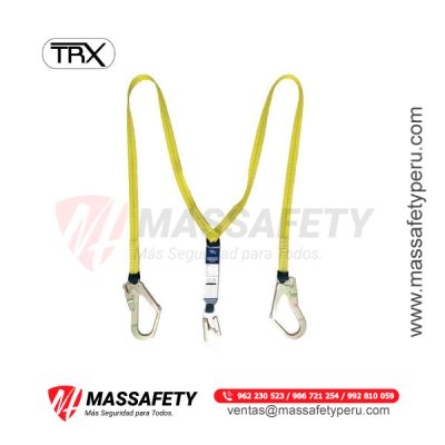 Linea de Vida Doble con Shock Absorber TRX