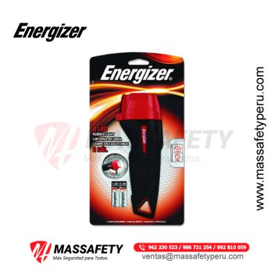LINTERNA ENERGIZER RUBBER 2AA LED FLASHLIGHT