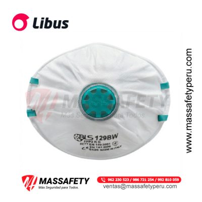 Respirador de copa BLS FFP2 R D 129BW