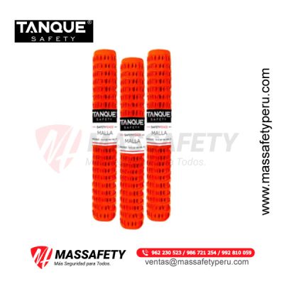 Malla de Seguridad Naranja Tanque
