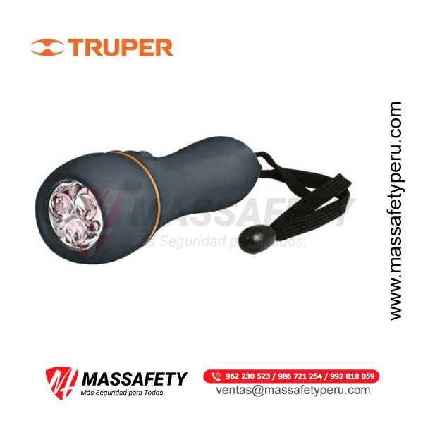 LINTERNA PLÁSTICA CON TPR TRUPER 10464