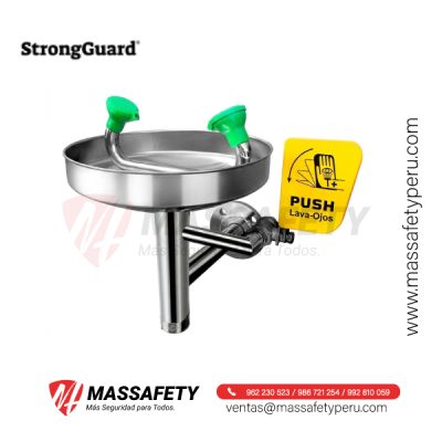 Lavaojos de Pared BD-508A Acero Inoxidable StrongGuard