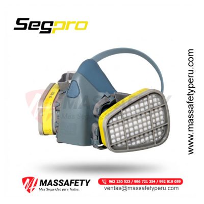Respirador de silicona con cartuchos 6003 VO – GA