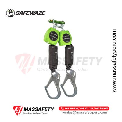 Retractil Latitude 6′ (1.8m) Dual Web SRL-P Safewaze 019-5054